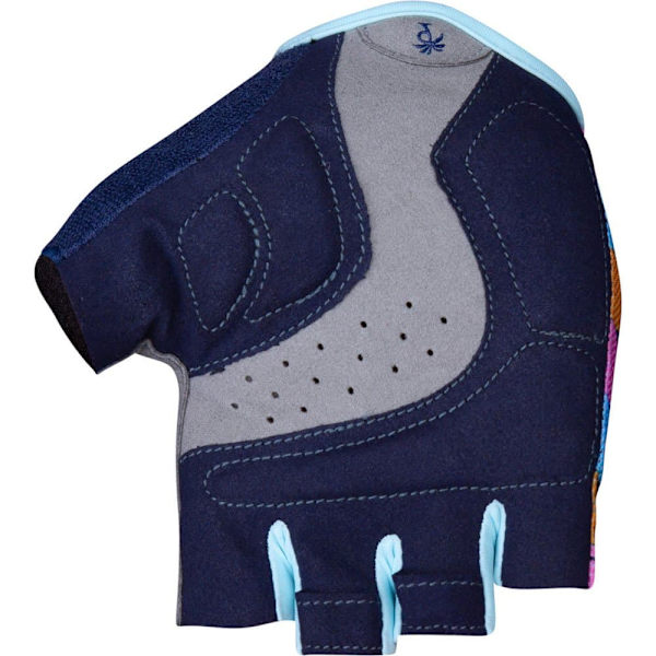 Pedal Palms Korte Handsker Polka 3 Flerfarvet L Mand