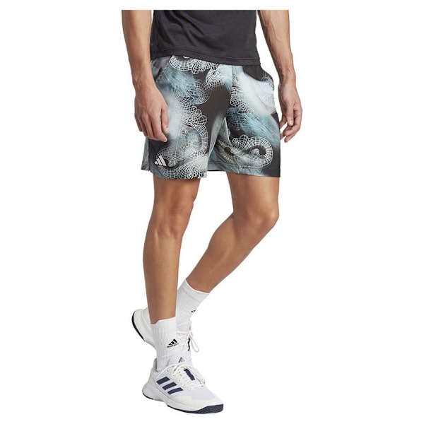 Adidas Shorts Printed Aeroready Ergo Pro Hvid,Sort,Grå S Mand
