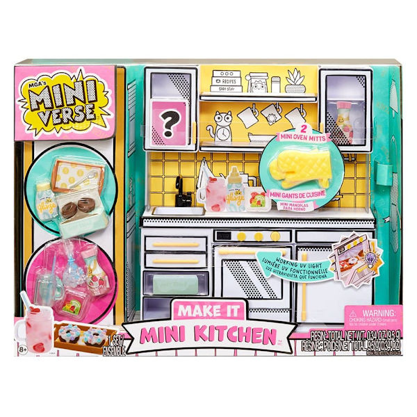 Mga Make It Mini Kitchen Playset Gul