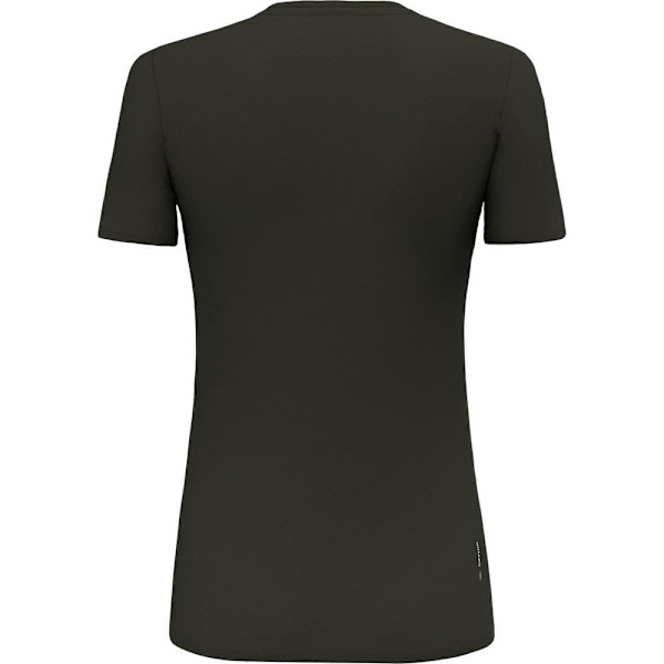 Salewa Kortærmet T-shirt Pure Box Dry Sort XS Kvinde