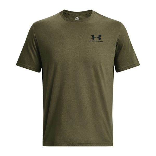 Under Armour Kortärmad T-shirt Sportstyle Lc Grönt M / Regular Man