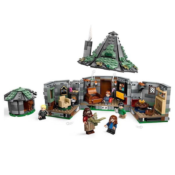 Lego Hagrid Cabin: An Unexpected Visit Construction Game