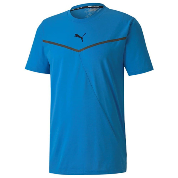 Puma Kort Ärm T-shirt Thermo R+ Bnd Blå L Man