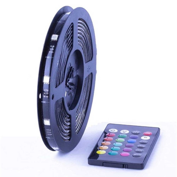 Konix Färger Led Lightstrip Aurora 16 5 M Silver Svart