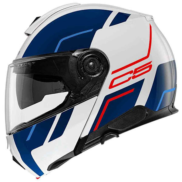 Schuberth Modulär Hjälm C5 Master Vit,Blå XL