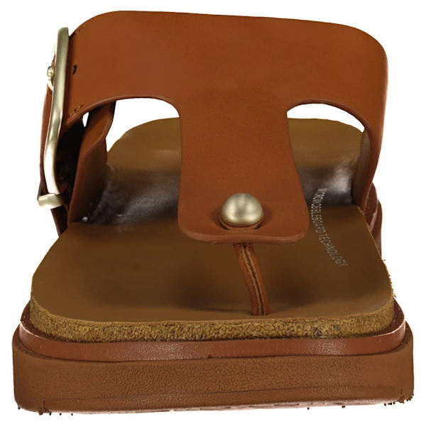 Fitflop Klipklapper Buckle Leather Toe-post Brun EU 38 Kvinde