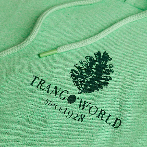 Trangoworld Fauna Wm Tröja Med Huva Grönt S Kvinna