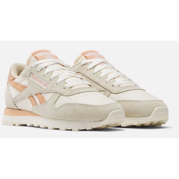 Reebok Classic Leather Skor Beige EU 38 1/2 Kvinna