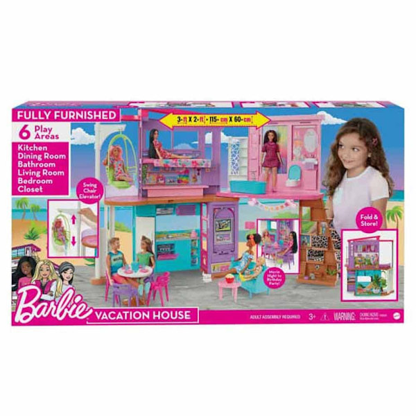 Barbie Malibu Husdocka Flerfärgad