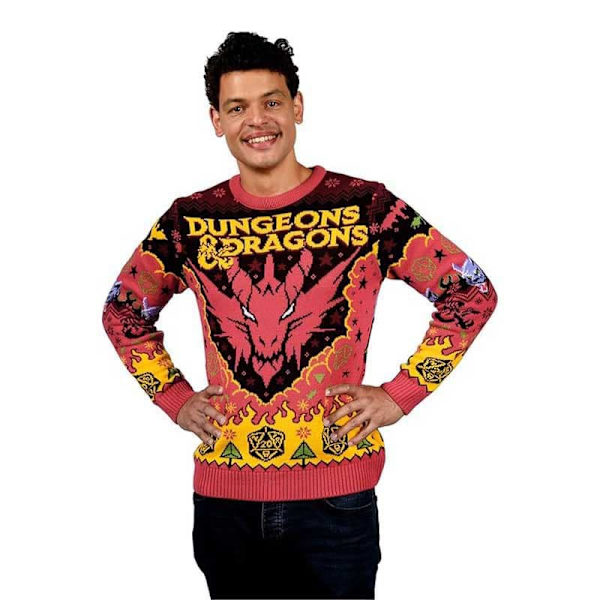 Aaa Merchandise Juletrøje Dungeons And Dragons  M