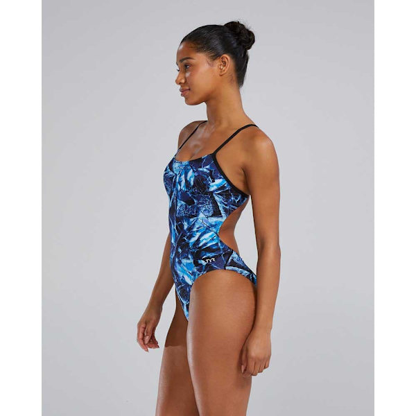 Tyr Cutoutfit - Durafast Elite - Reflecta Baddräkt Blå 30 Kvinna