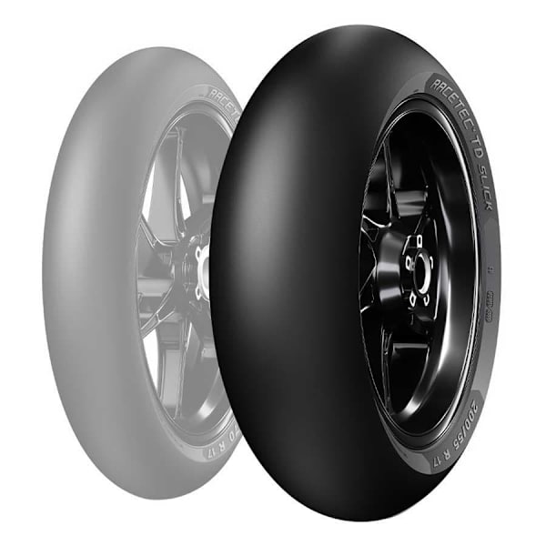 Metzeler Sportbakdäck Racetec Td Slick Tl Silver 180 / 55 / R17