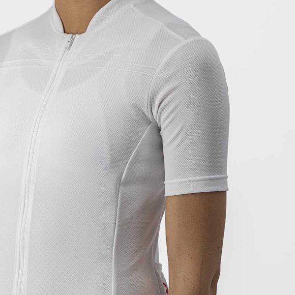 Castelli Lyhythihainen Jersey Anima 4 Valkoinen M Nainen