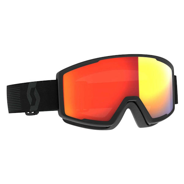 Scott Skidglasögon Factor Pro Svart Enhancer Red Chrome/CAT2