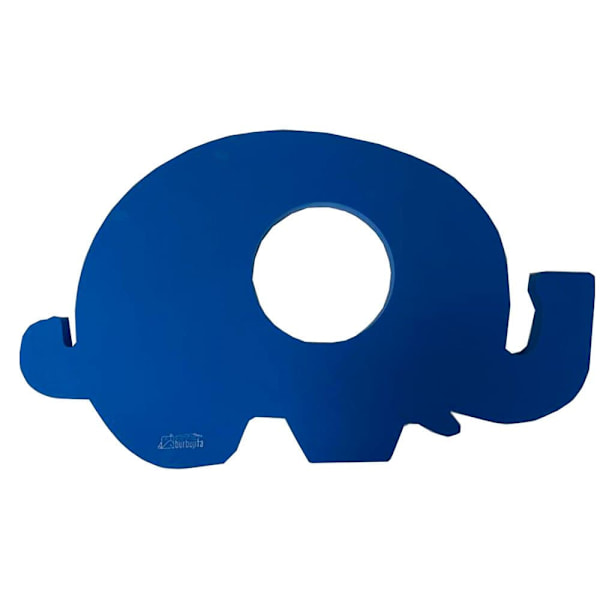 Ology Elephant Animal Shape Kelluva Matto Vihreä