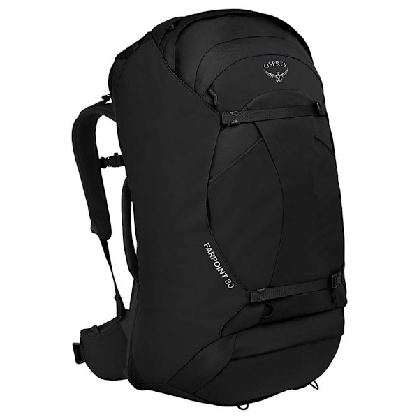 Osprey Rygsæk Farpoint 80l Sort