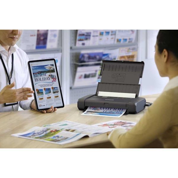 Canon Printer Pixma Tr150 Oled Display Wlan Sort One Size / EU Plug