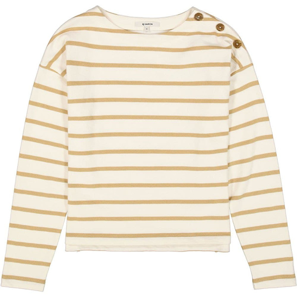 Garcia Sweatshirt N40260 Beige XL Kvinde
