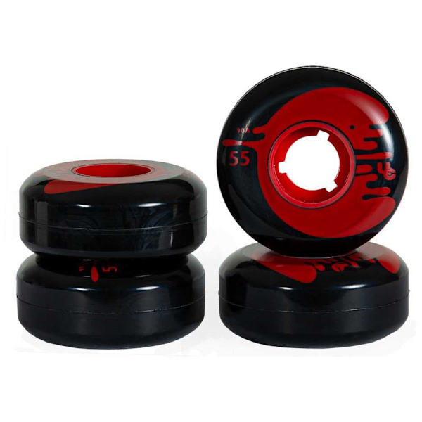 Undercover Wheels Cosmic Roche 4 Units Transparent 55 mm
