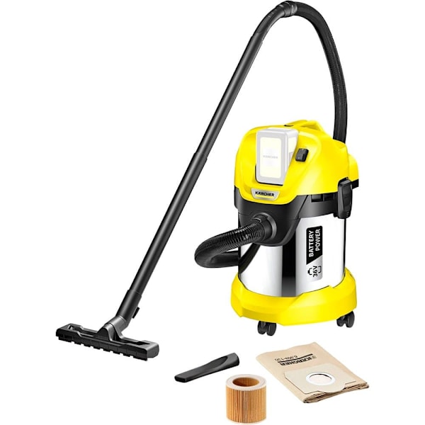 Karcher Vacum Cleaner Wd 3 Premium Gul One Size / EU Plug Sort, Gul
