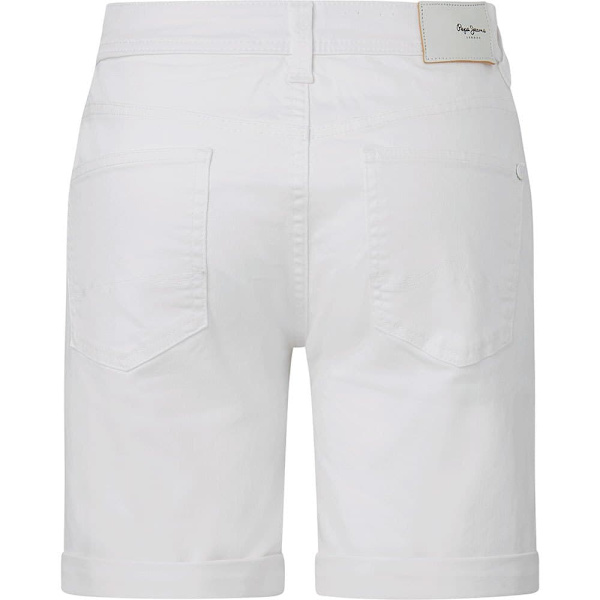 Pepe Jeans Poppy Shorts Pl801000ta8-000/ Vit 29 Kvinna