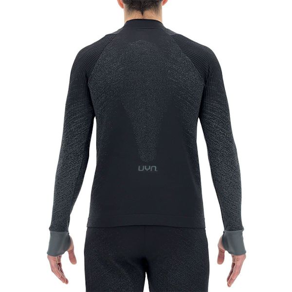 Uyn Langærmet T-shirt Exceleration Sort 2XL Mand