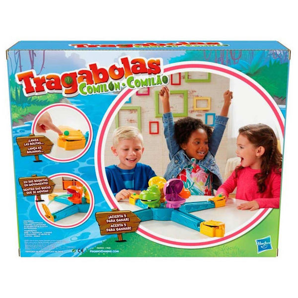 Hasbro Leksaksbrädspel Tragabolas Comilón Flerfärgad
