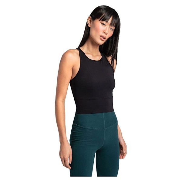 Lole Hihaton T-paita Comfort Stretch Musta L Nainen