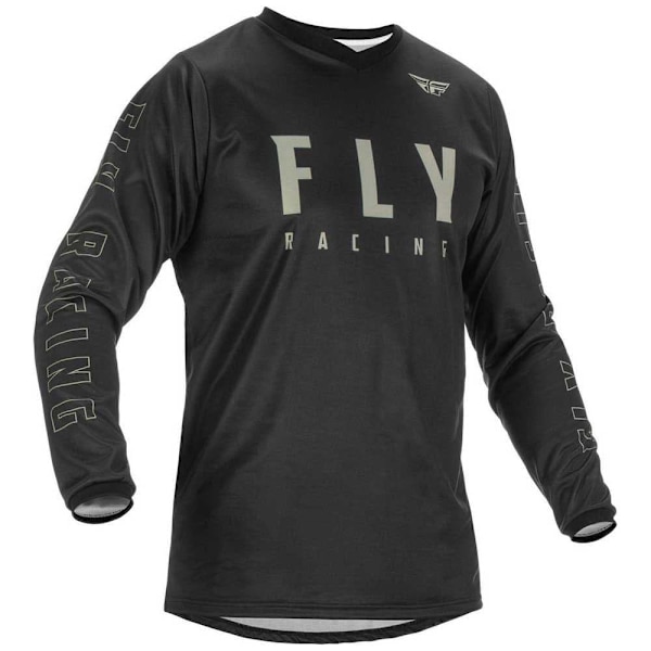 Fly Langærmet T-shirt Mx F-16 Sort XL Mand