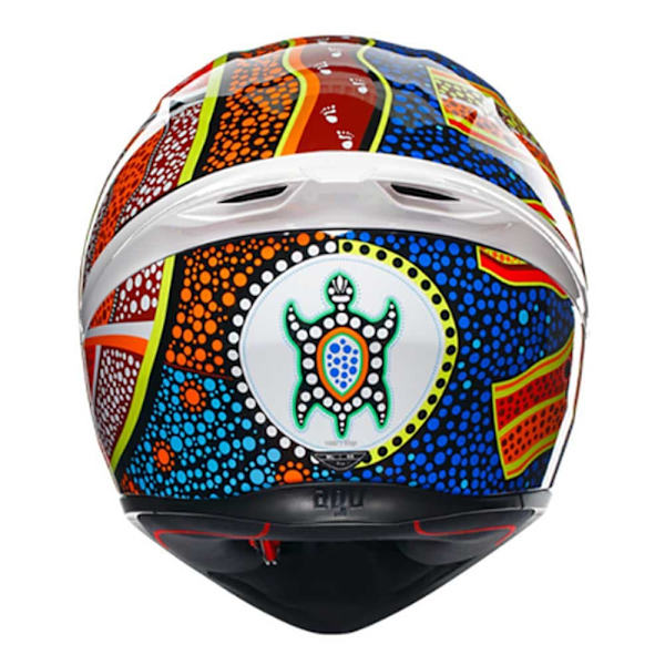 Agv Fuld Ansigtshjelm K1 S E2206 Flerfarvet L