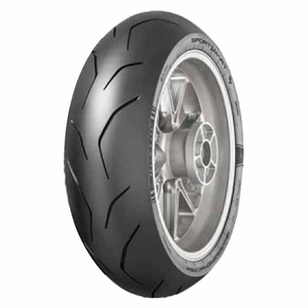 Dunlop Vejfrontdæk Sportsmart Tt 58h Tl Sort 120 / 70 / R17