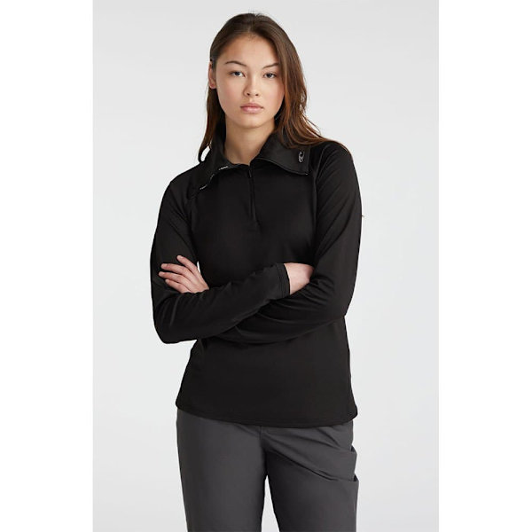 O´neill Halv Lynlås Fleece Clime Sort M Kvinde
