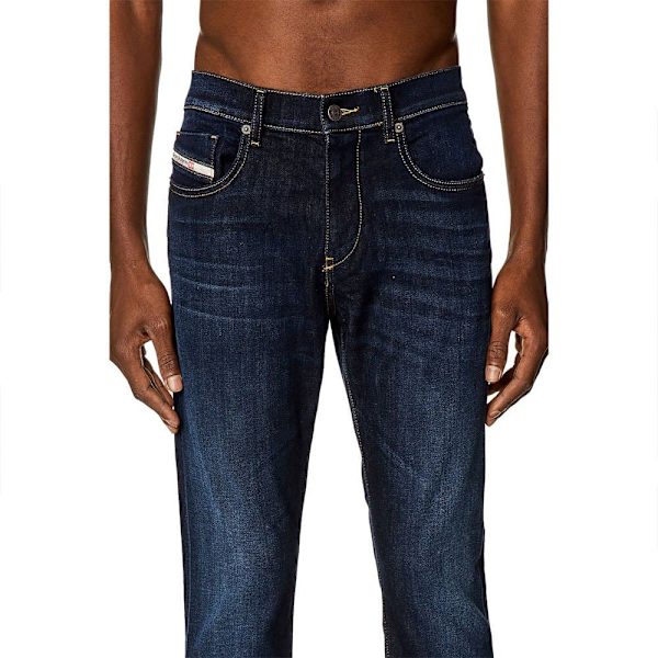 Diesel Jeans A03558-009zs 2019 Strukt Blå 30 / 32 Man