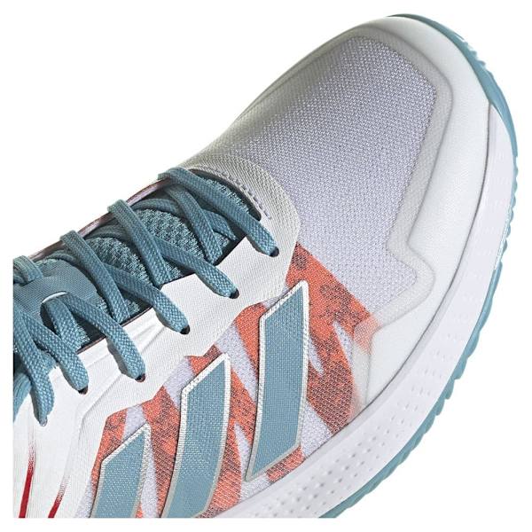Adidas Alla Hovskor Defiant Speed Clay Vit EU 40 2/3 Kvinna