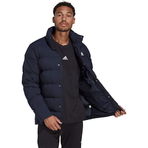 Adidas Sportswear Jakke Helionic Mid J Blå S Mand