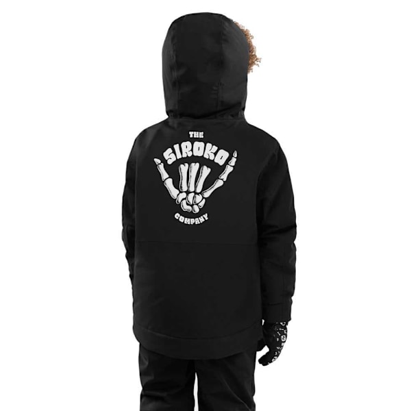 Siroko Jacka Rebel Svart 5-6 Years Pojke