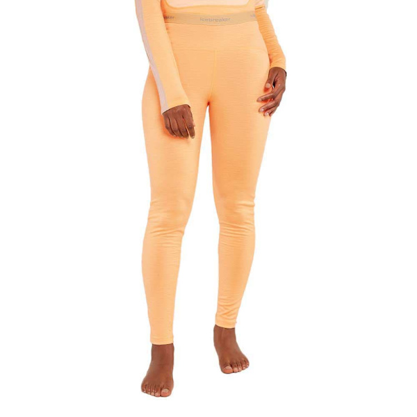 Icebreaker 200 Oasis Sonebula Leggings Gul S Kvinde