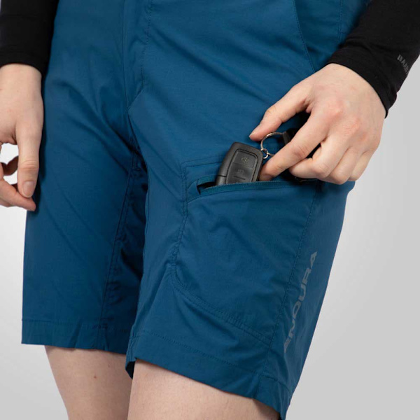 Endura Shorts Med Sämskskinn Hummvee Lite Blå XS Kvinna