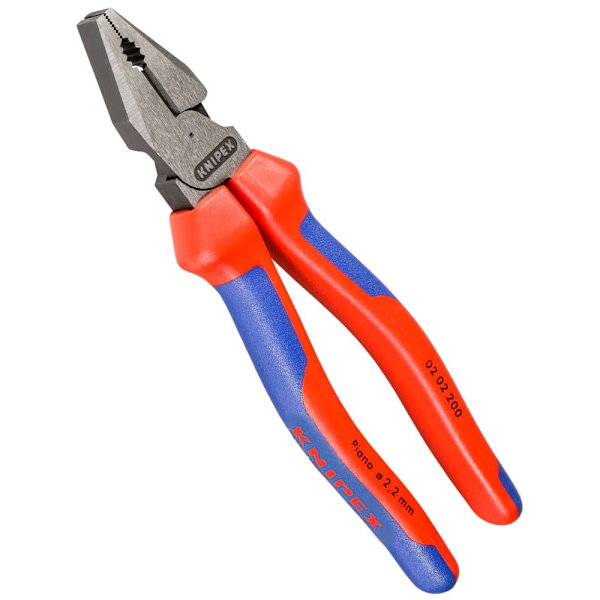 Knipex Hög Hävstångstång Bläckad 200 Mm Röd