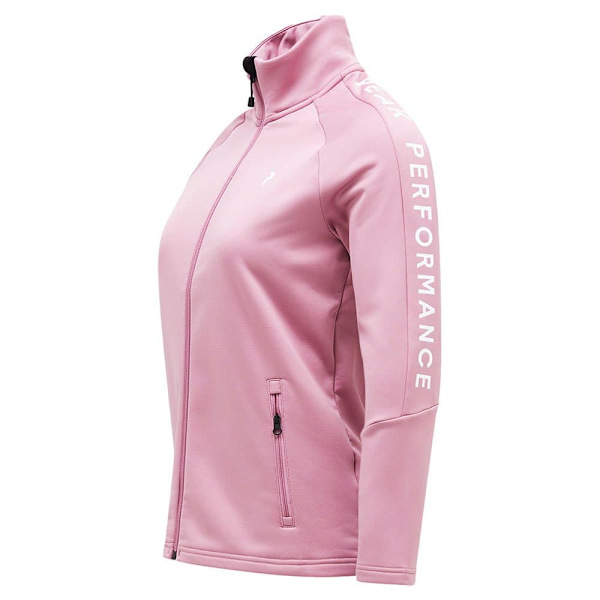 Peak Performance Rider Fleecejacka Med Dragkedja Rosa S Kvinna