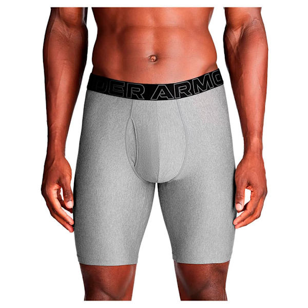 Under Armour Performance Tech 9´´ Boxerit 3 Yksiköt Harmaa 2XL Mies