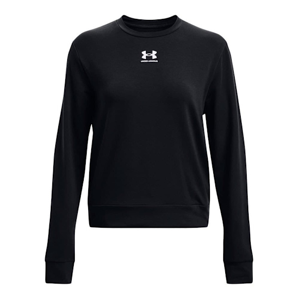 Under Armour Sweatshirt Rival Terry Sort XS Kvinde