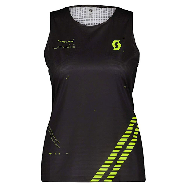 Scott Ærmeløs T-shirt Rc Run Sort L Kvinde