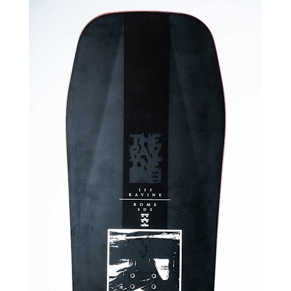 Rome Ravine Snowboard Röd 155