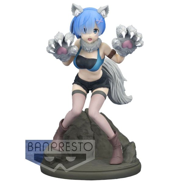 Banpresto Re: Zero Starting Life In Another World Ram Espresto Monster Motions 18m Flerfärgad