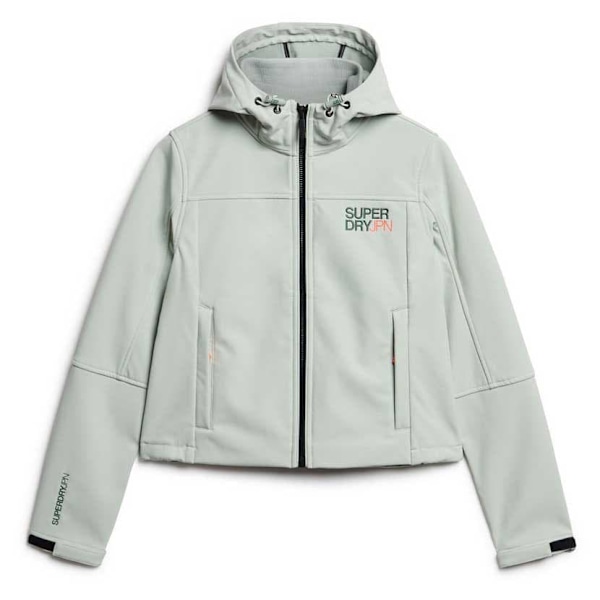 Superdry Soft Shell Trekker Jakke Grå S Kvinde