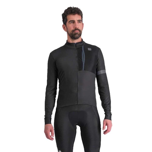 Sportful Langærmet Trøje Supergiara Thermal Sort 2XL Mand