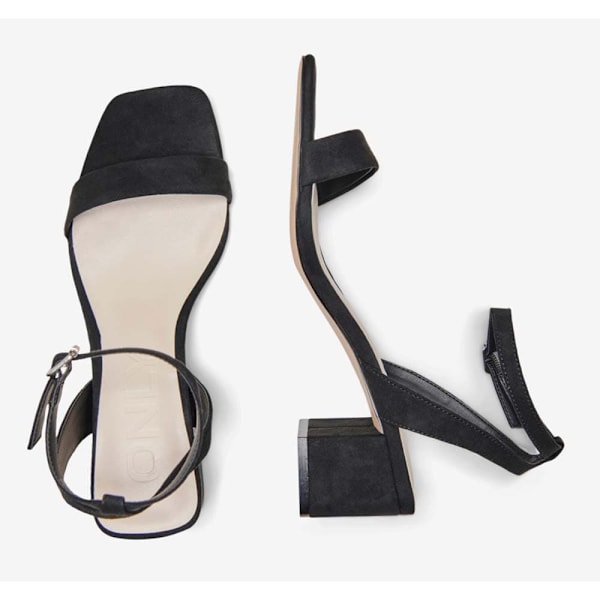 Only Sandaler Hanna 1 Life Svart EU 36 Kvinna