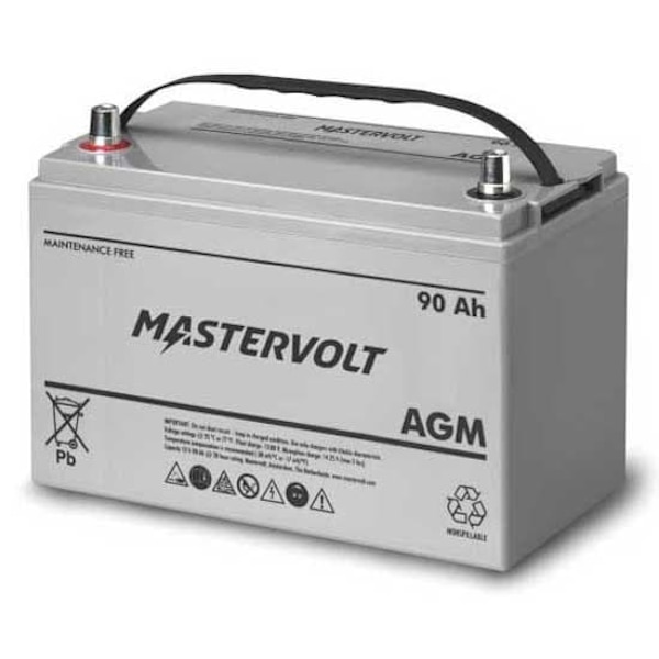 Mastervolt Batteri Agm 12v 90ah Transparent