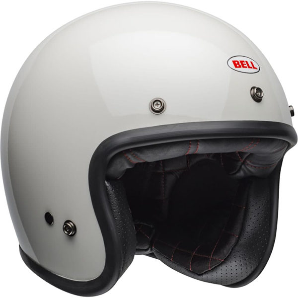 Bell Custom 500 åben Hjelm Hvid S